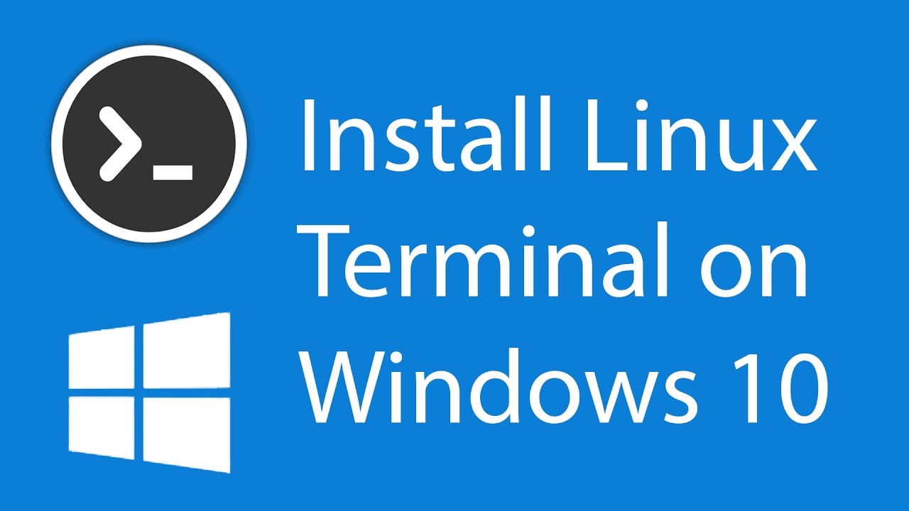 application terminal for windows 10